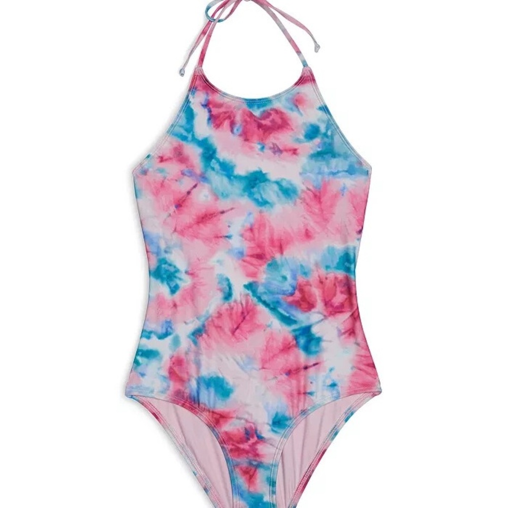 Splendid NWT Twist of Fate One Piece Bathing Suit Girls Size 14